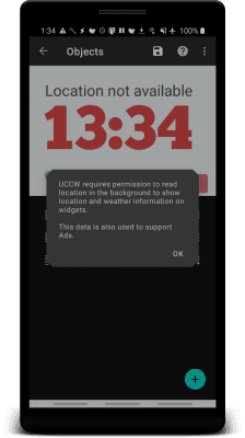 Screenshot of the application UCCW - Ultimate custom widget - #8