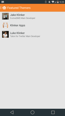Screenshot of the application Theme Spotlight - #4