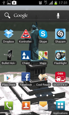 Screenshot of the application Statue of Liberty 3D LWP FREE - #3