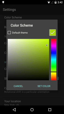 Screenshot of the application Neon Clock Live wallpaper - #5