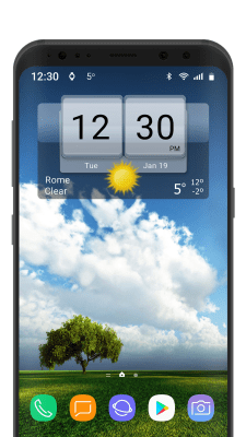 Screenshot of the application 3D Flip Clock Theme Pack 02 - #1