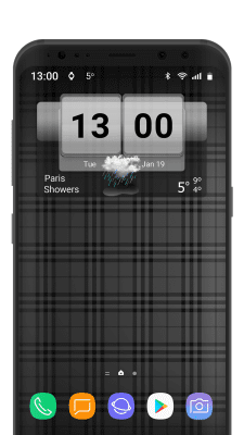 Screenshot of the application 3D Flip Clock Theme Pack 02 - #4