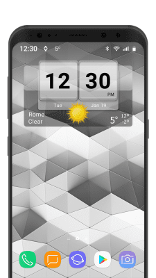 Screenshot of the application 3D Flip Clock Theme Pack 02 - #7