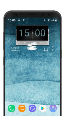 Screenshot of the application 3D Flip Clock Theme Pack 03 - #1