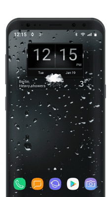 Screenshot of the application 3D Flip Clock Theme Pack 03 - #5