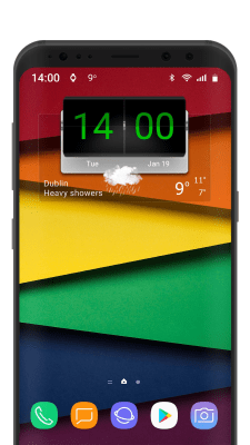 Screenshot of the application 3D Flip Clock Theme Pack 03 - #8