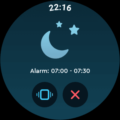 Screenshot of the application Sleep Cycle - #10
