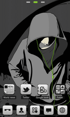 Screenshot of the application Touch Theme GO Locker - #3