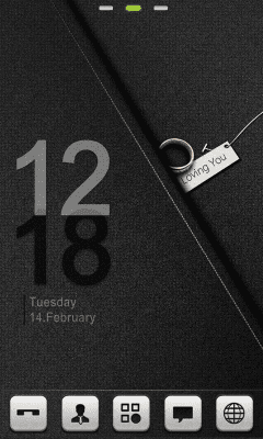 Screenshot of the application Touch Theme GO Locker - #6