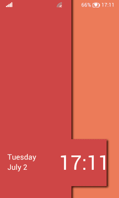 Screenshot of the application Launcher 8 theme:Simple Style - #4