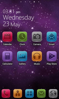 Screenshot of the application LIX GO LauncherEX Theme - #1