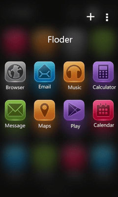 Screenshot of the application LIX GO LauncherEX Theme - #4