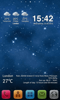 Screenshot of the application LIX GO LauncherEX Theme - #5