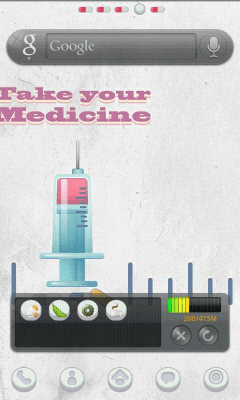 Screenshot of the application Medicine Theme GO Launcher EX - #7