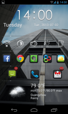 Screenshot of the application Dark Pro Toucher Theme - #3
