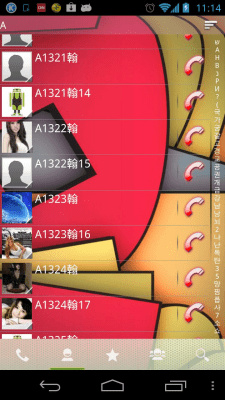 Screenshot of the application RocketDial Theme Guv - #2
