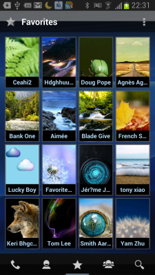 Screenshot of the application RocketDial Spanish Pack - #2