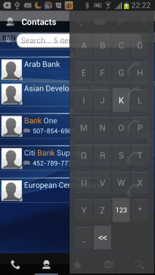 Screenshot of the application RocketDial Dialer & Contacts - #4