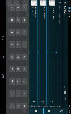 Screenshot of the application RocketDial Dialer & Contacts - #9