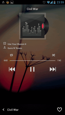 Screenshot of the application GO Media Manager - #5