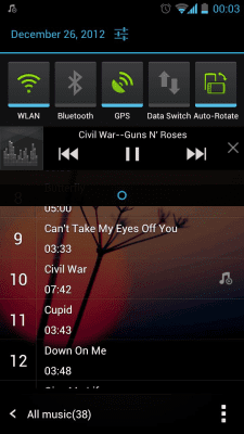Screenshot of the application GO Media Manager - #6