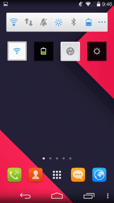 Screenshot of the application GO Switch+ - #6