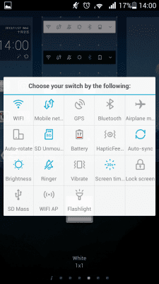 Screenshot of the application GO Switch+ - #7