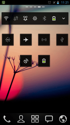 Screenshot of the application GO Switch Widget - #2