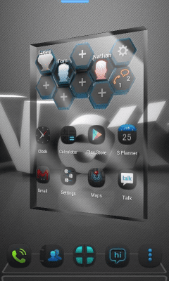 Screenshot of the application Next Contact Widget - #3