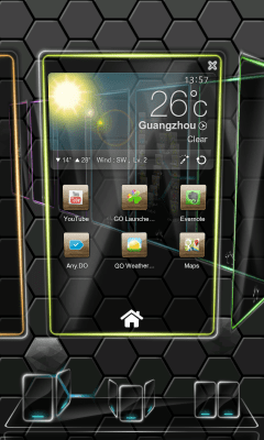 Screenshot of the application Next honeycomb live wallpaper - #6