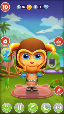 Screenshot of the application My Talking Cat Tommy - #3