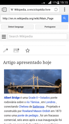 Screenshot of the application Translator for Next Browser - #3