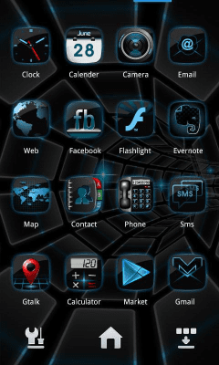 Screenshot of the application Time Battle Next 3D Theme LWP - #5
