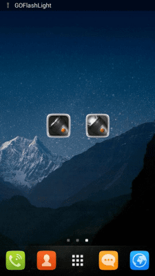 Screenshot of the application Flashlight by Gomo Limited - #5