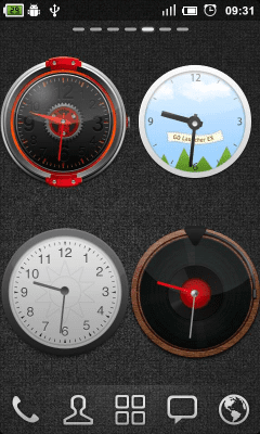 Screenshot of the application GO Clock Widget - #6