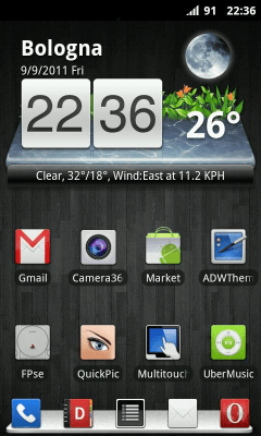 Screenshot of the application ADW theme | Faenza - #1