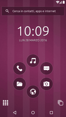 Screenshot of the application SmartLauncher Ubuntu Style - #1