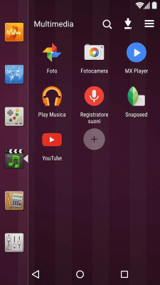 Screenshot of the application SmartLauncher Ubuntu Style - #2
