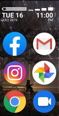 Screenshot of the application BIG Launcher Senior Phone DEMO - #7