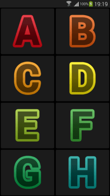 Screenshot of the application BL ABC Icon Pack - #3