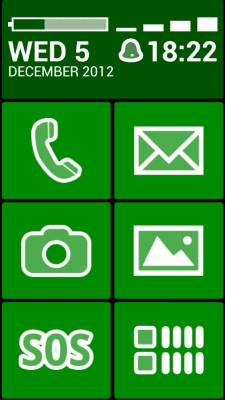 Screenshot of the application BL Emerald Theme - #1