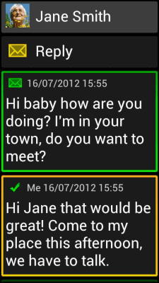 Screenshot of the application BL Monochrome Dark Theme - #3