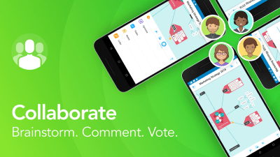Screenshot of the application MindMeister: Online Mind Mapping - #3