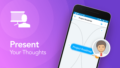 Screenshot of the application MindMeister: Online Mind Mapping - #5
