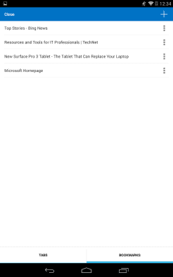 Screenshot of the application Intune Managed Browser - #3
