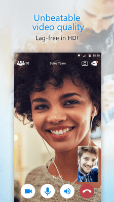 Screenshot of the application U - Webinars, Meetings & Messenger - #3