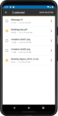 Screenshot of the application Winmail.dat Opener - #3