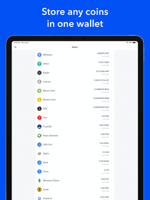 Screenshot of the application Bitcoin Wallet - Buy BTC - #7
