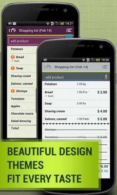 Screenshot of the application Shopping - #6