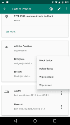 Screenshot of the application Google Admin - #7